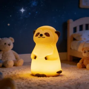 meerkat silicone night light