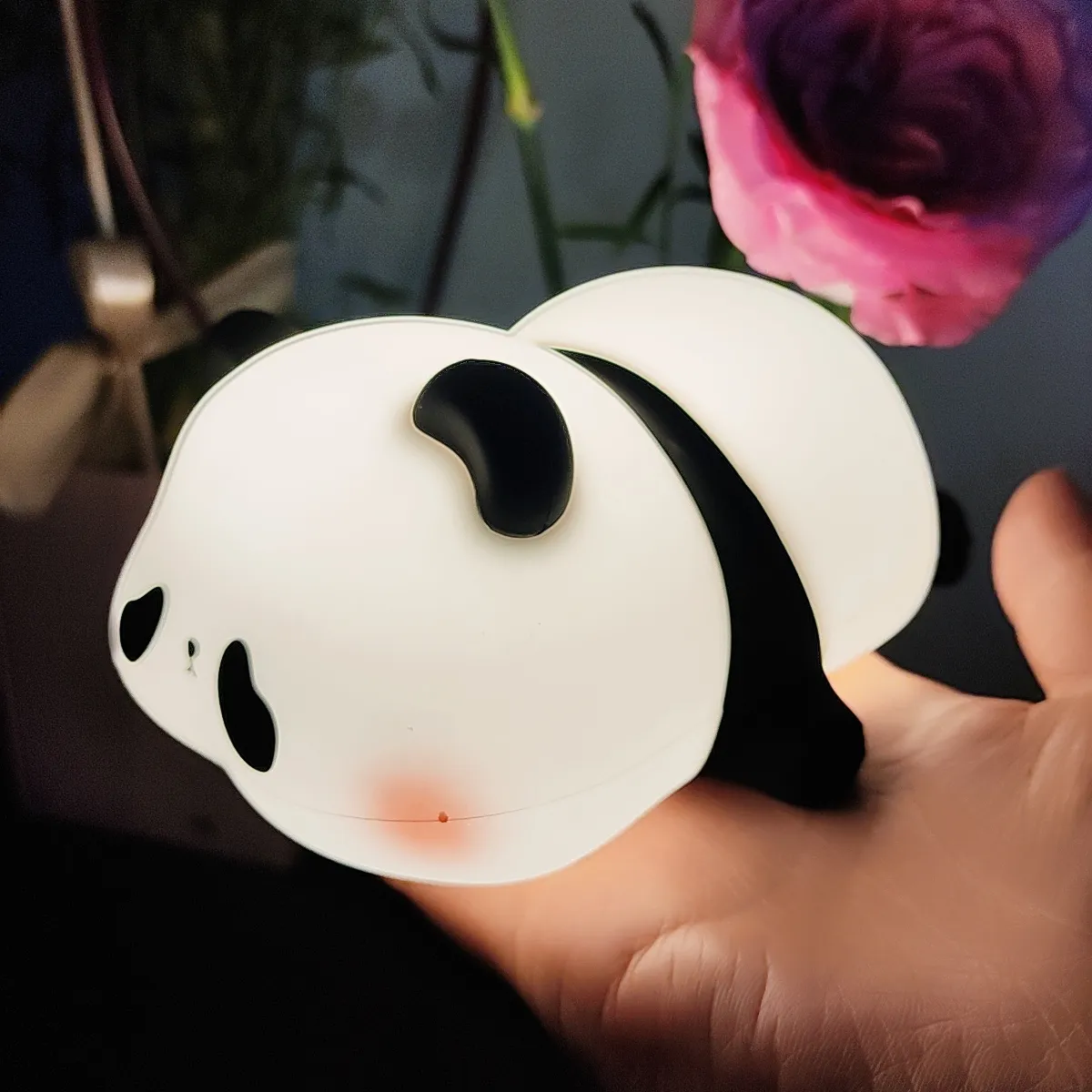 Panda silicone night light wholesale