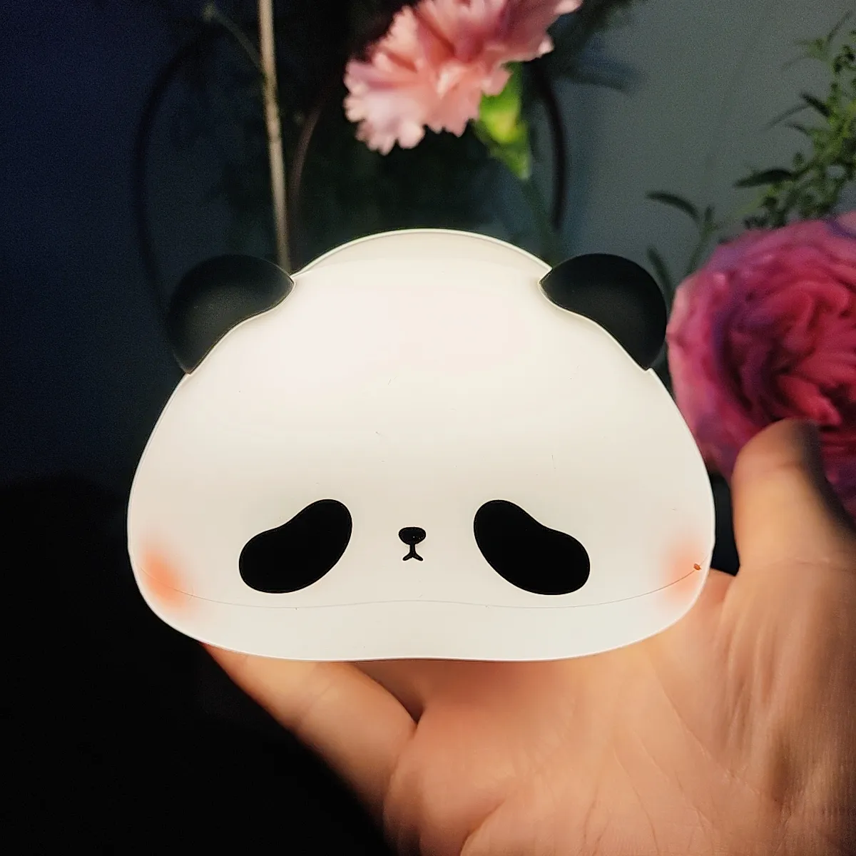 Panda silicone night light wholesale