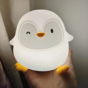 penguin silicone night light