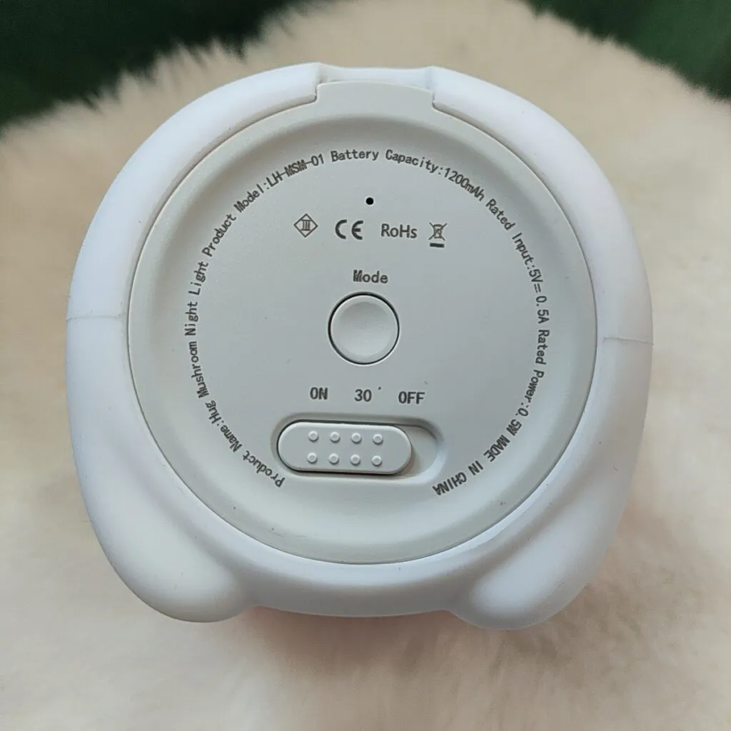 Nursery mushroom night light