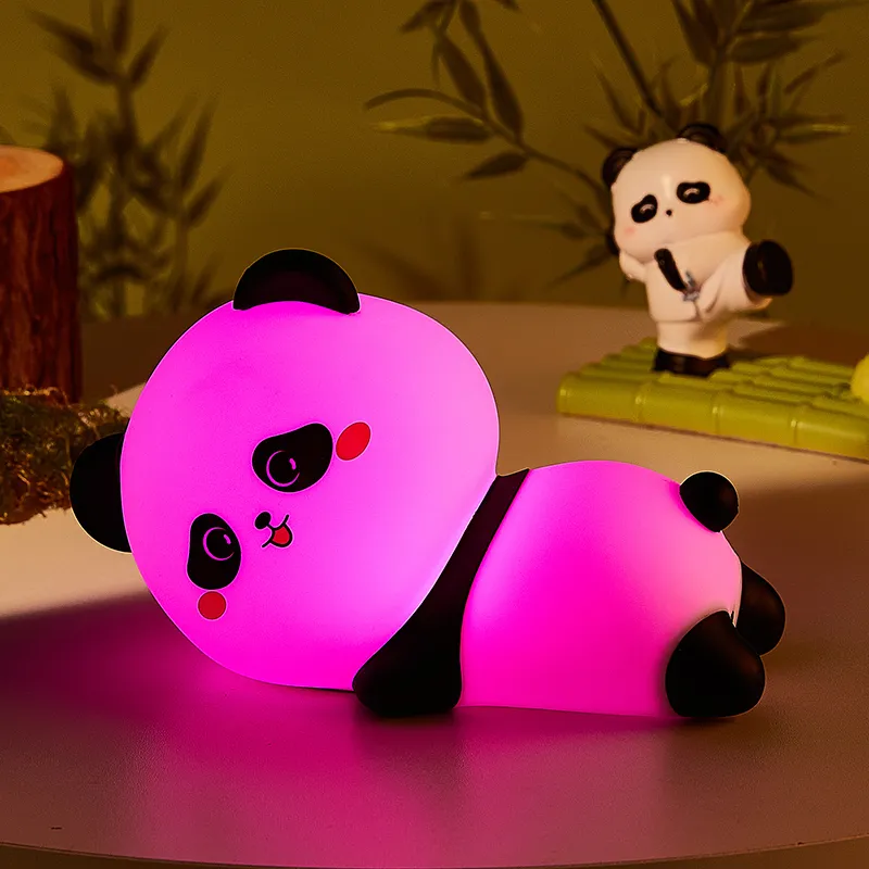 panda silicone night light