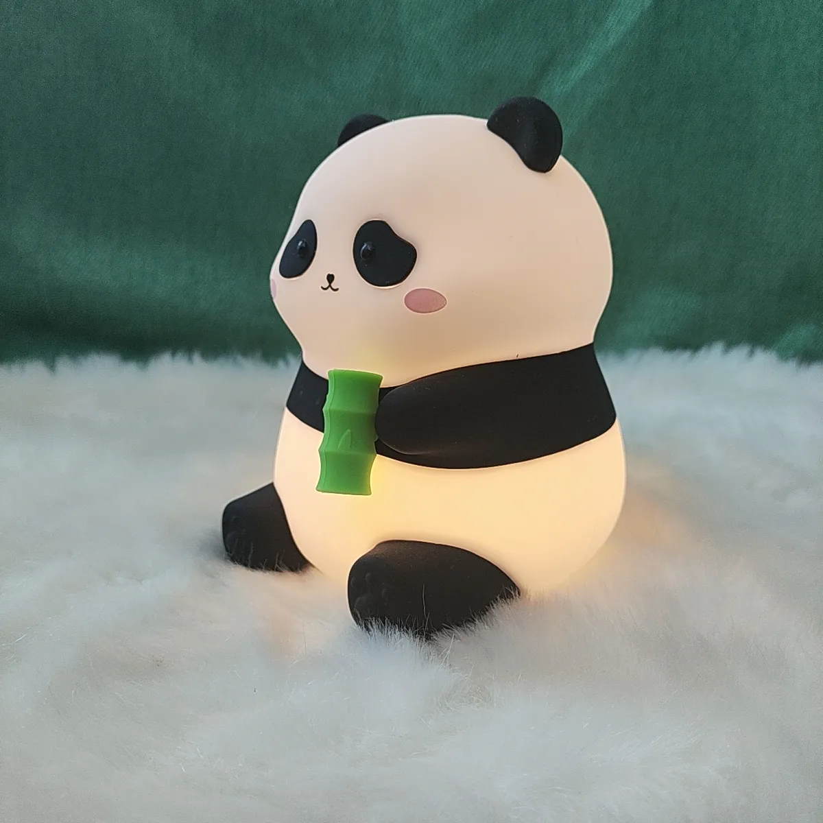 Panda silicone night light
