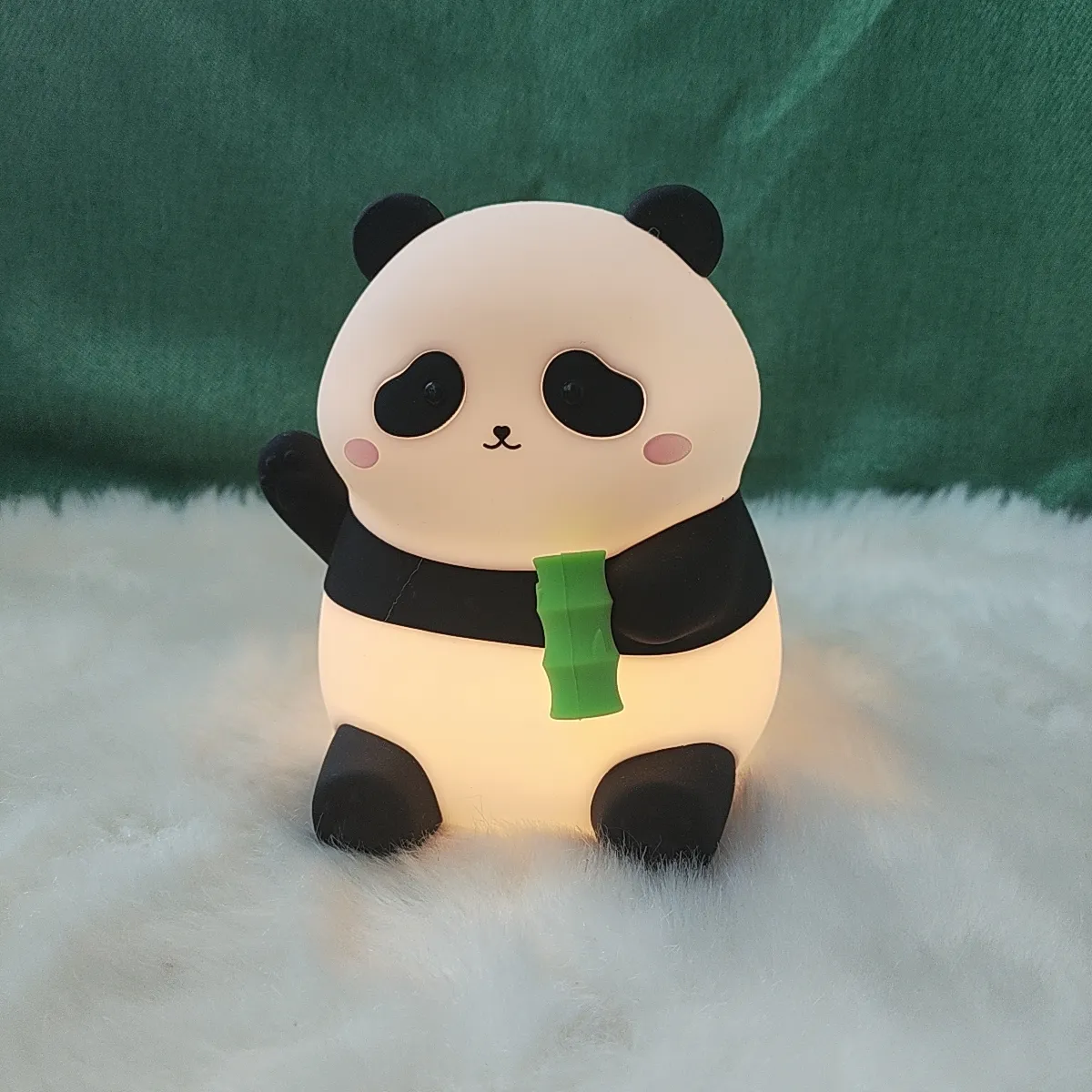 Panda silicone night light