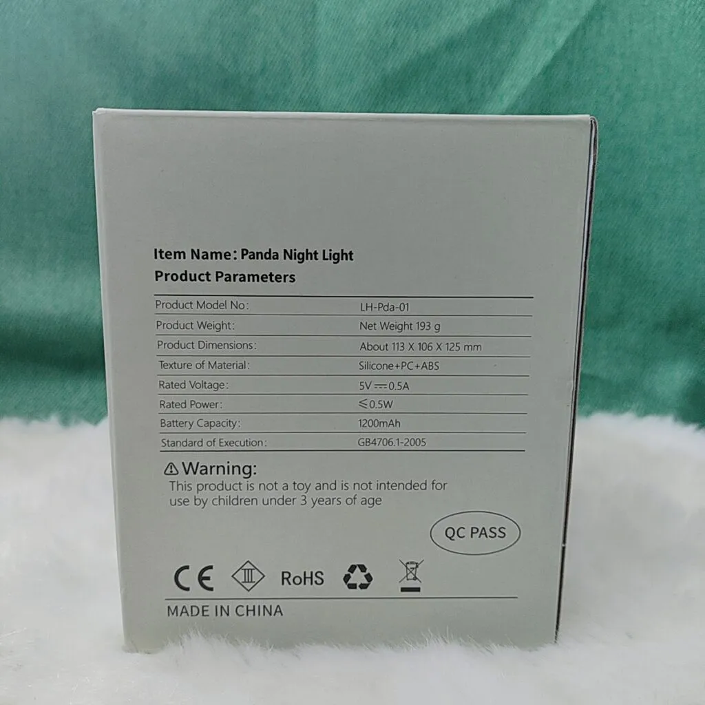 Decorative LED night lamp