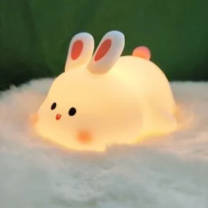 Rabbit silicone night light wholesale