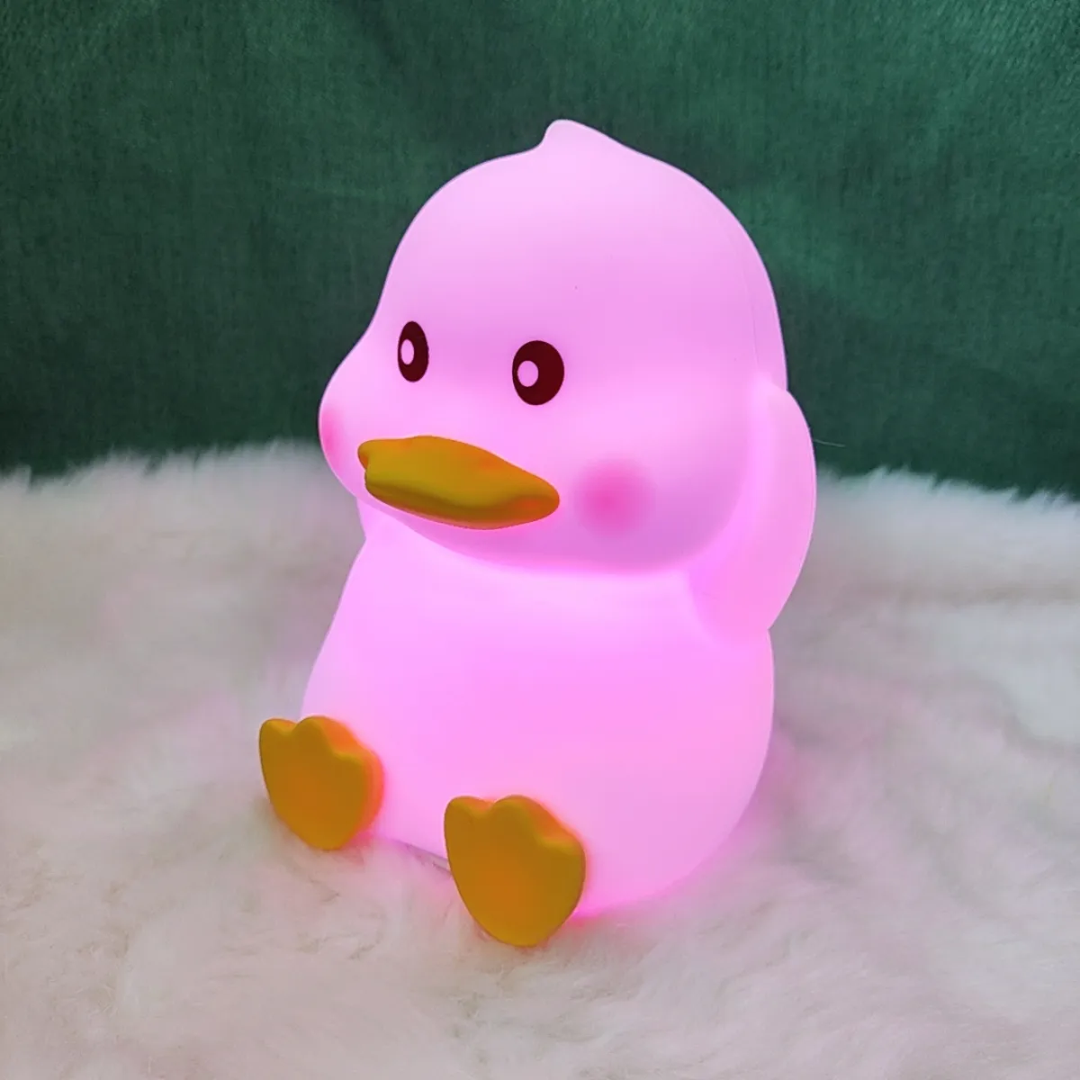 duck silicone night light