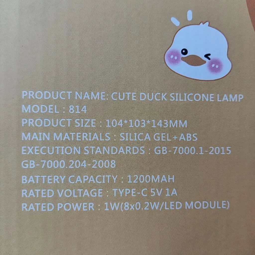 Duck lamp 4