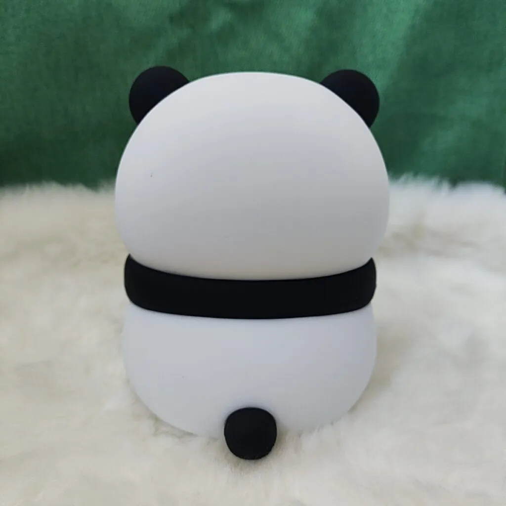 silicone lamp panda
