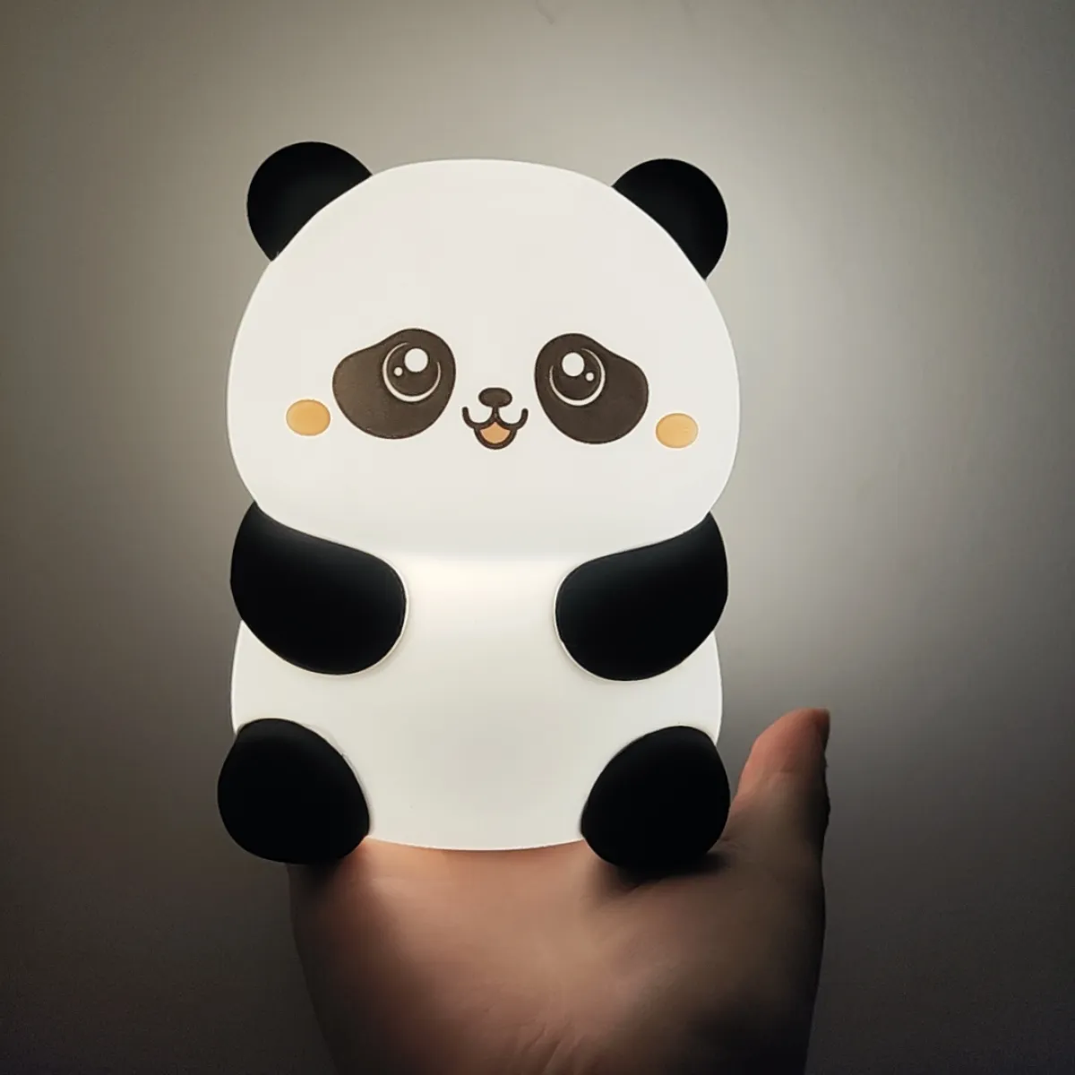 panda silicone night lamp