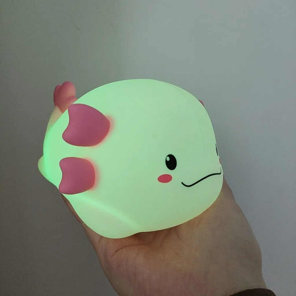 axolotl baby night lamp