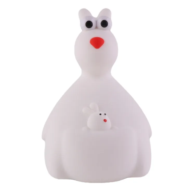 rechargeable kangaroo silicone lamp USB charging