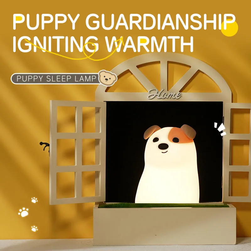 dog nursery lamp