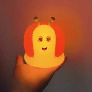 snail silicone night light