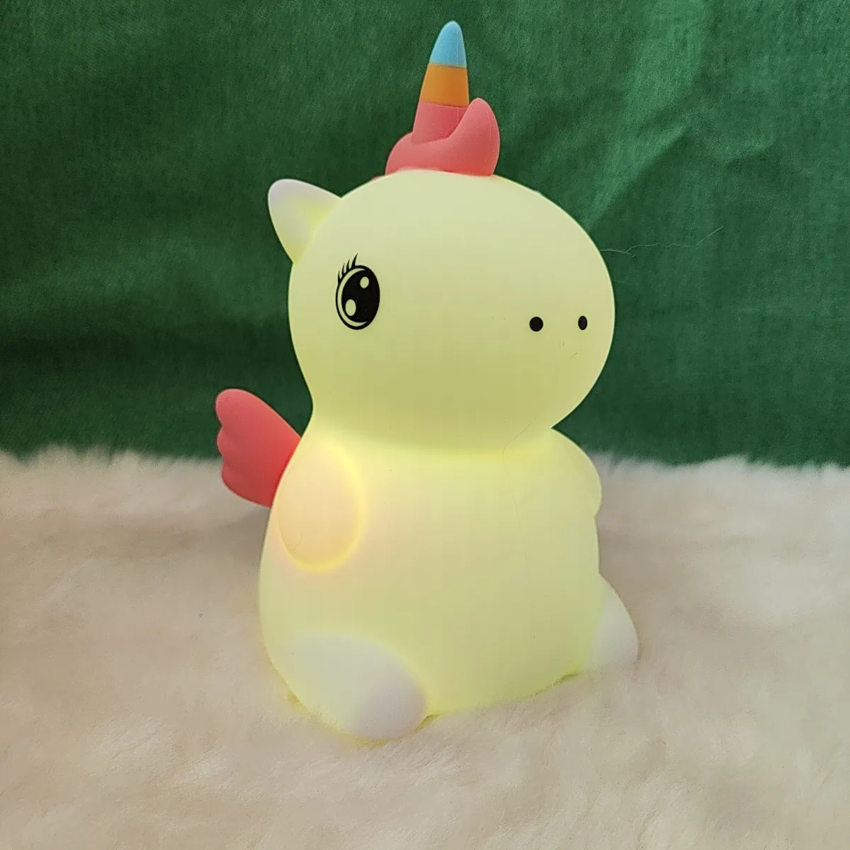 unicorn silicone night light